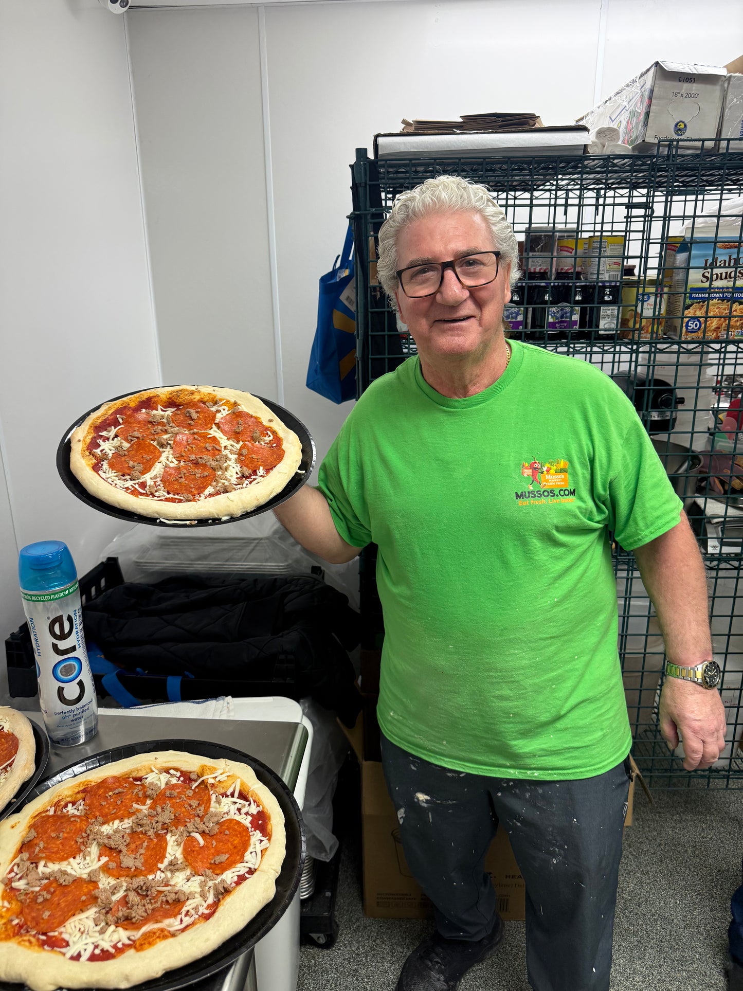 Musso’s Homemade Frozen Pizza - Pepperoni (14”)