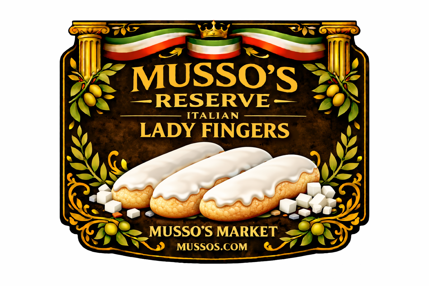 Musso’s Italian Lady Fingers - Dozen